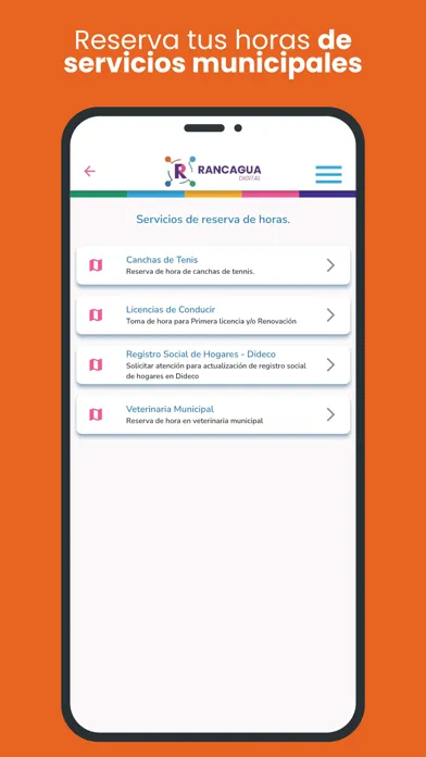 Screenshot di Rancagua Digital