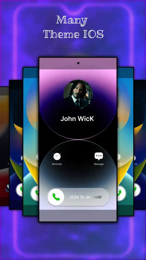 Incoming Call Screen Theme Screenshots