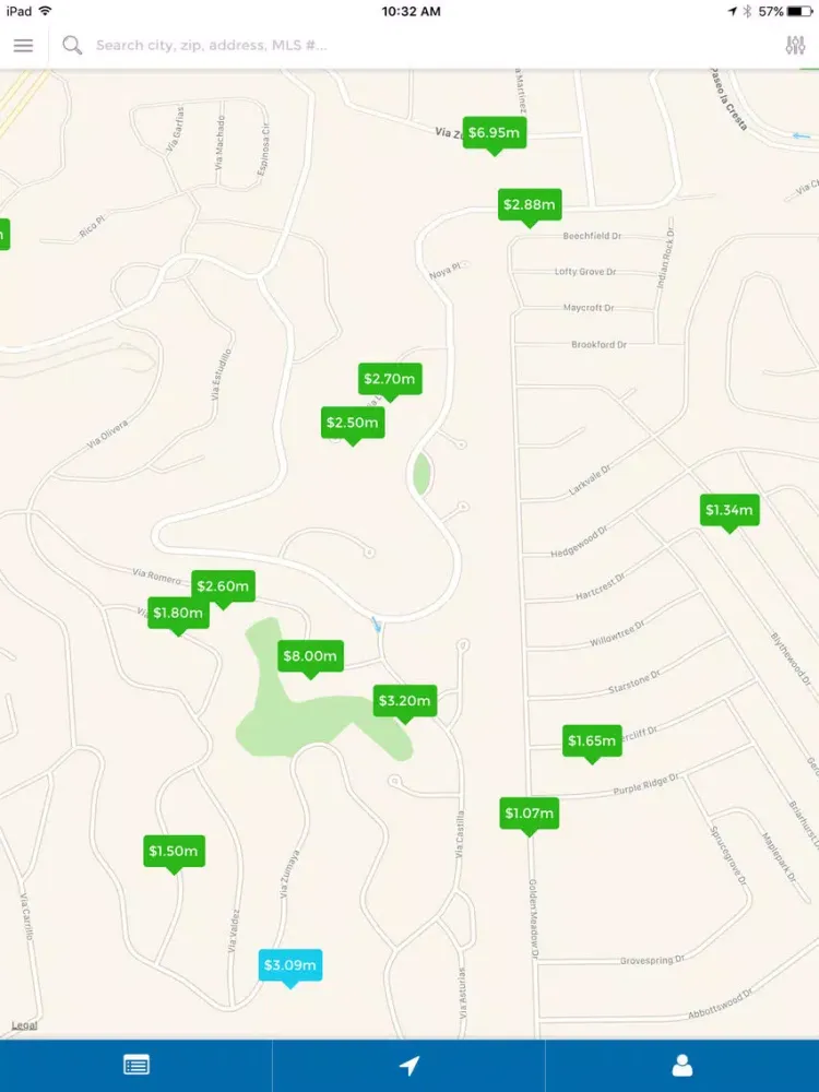 Rancho Mirage Homes iPad  Screenshots