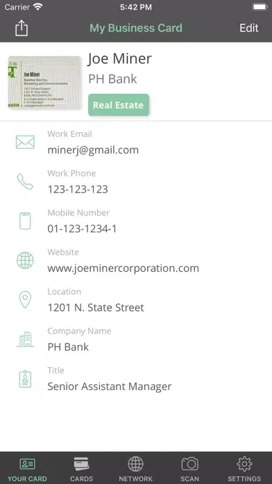 MyBC - App Screenshots