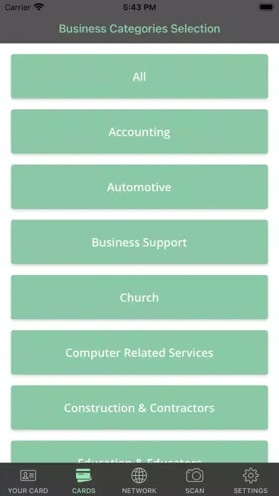 MyBC - App Screenshots