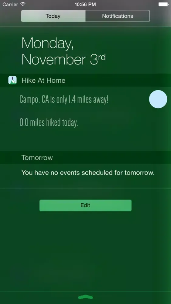 Capturas de tela do Hike At Home