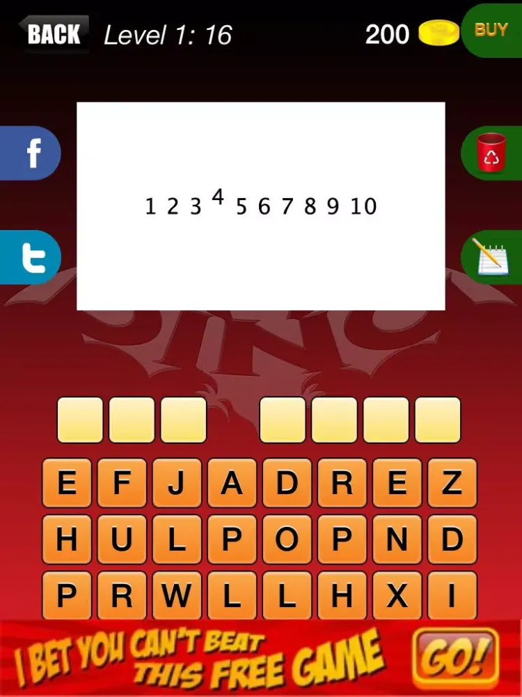 Dingbats iPad  स्क्रीनशॉट