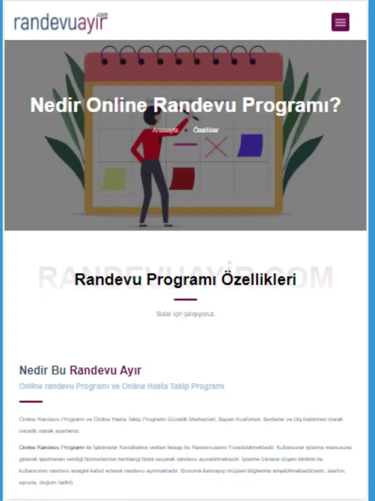 صور Randevu Ayır iPad 