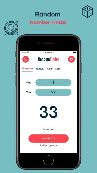 D20 - Random Number Finder स्क्रीनशॉट
