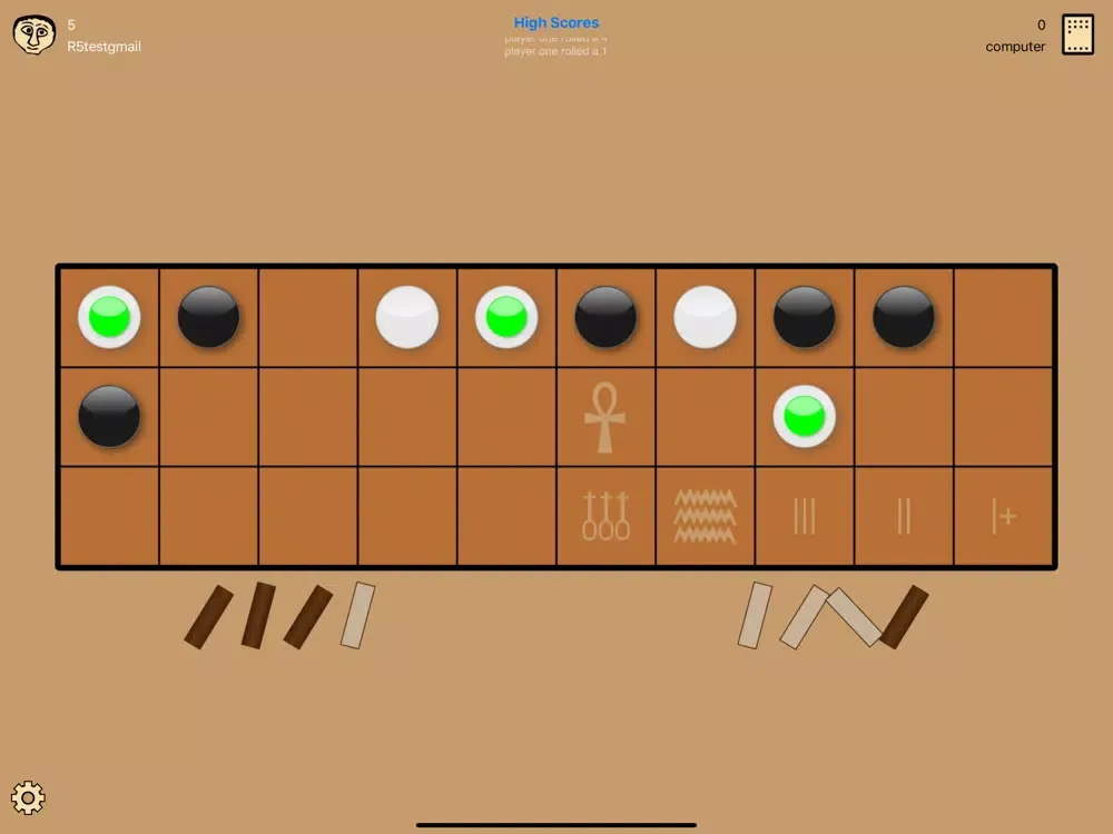 Ảnh chụp màn hình của Senet Pro iPad 
