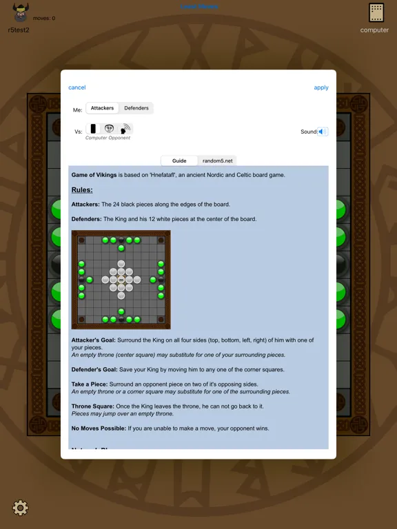 Tangkapan skrin Game of Vikings iPad 