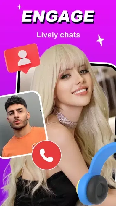 Omgle:Live&Video Chat Stranger سکرین شاٹس