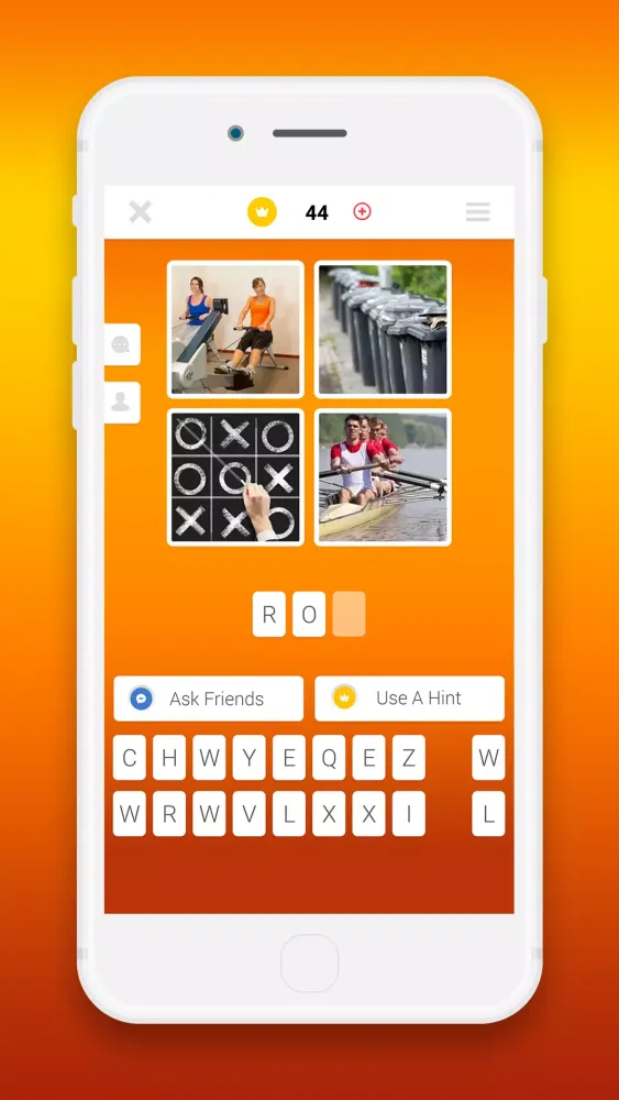 Tangkapan skrin Guess the Word