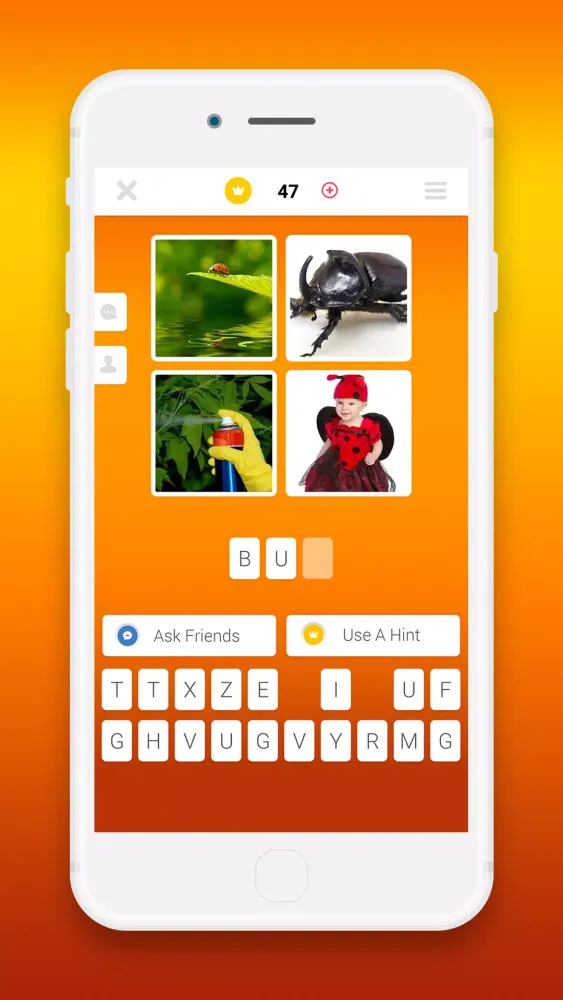 Tangkapan skrin Guess the Word