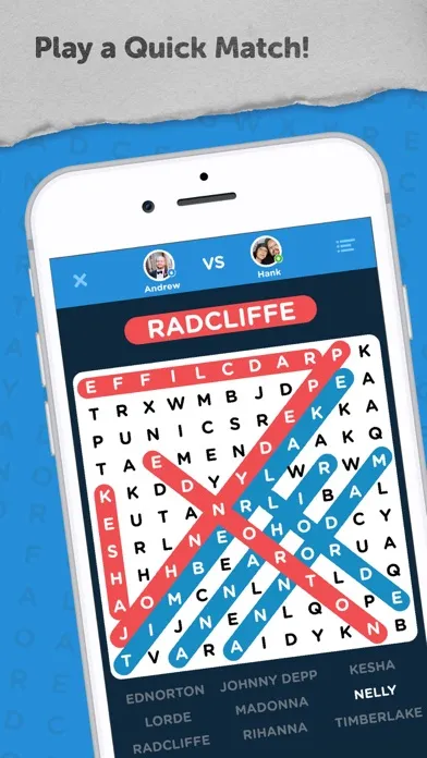 Infinite Word Search Puzzles سکرین شاٹس