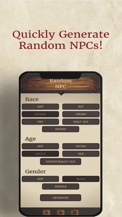 Random RPG NPCs Screenshots