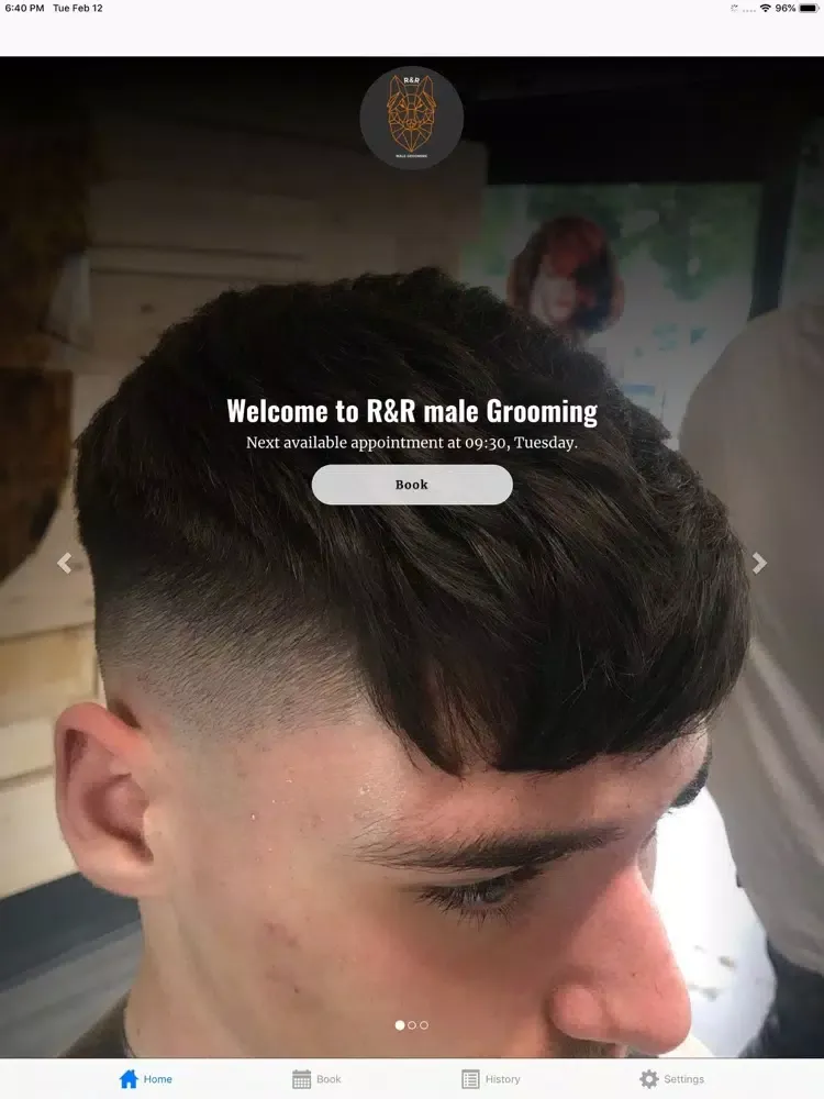 R&R Male Grooming iPad  스크린샷