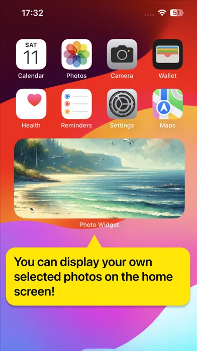 Display photos on home screen應用截圖