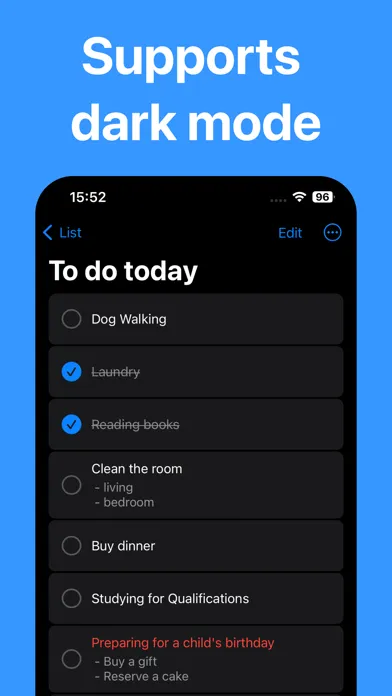 Tangkapan skrin ToDo List - Simple Todo App