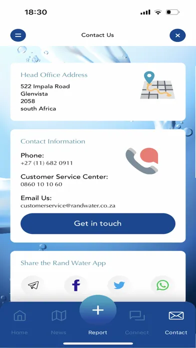 Rand Water – Save Water App Ekran Görüntüleri