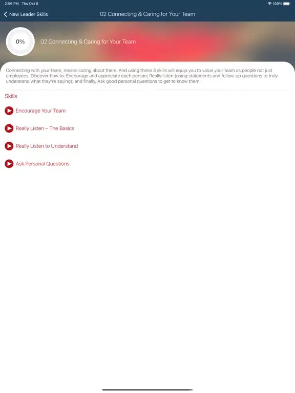Скриншоты New Leader Skills iPad 