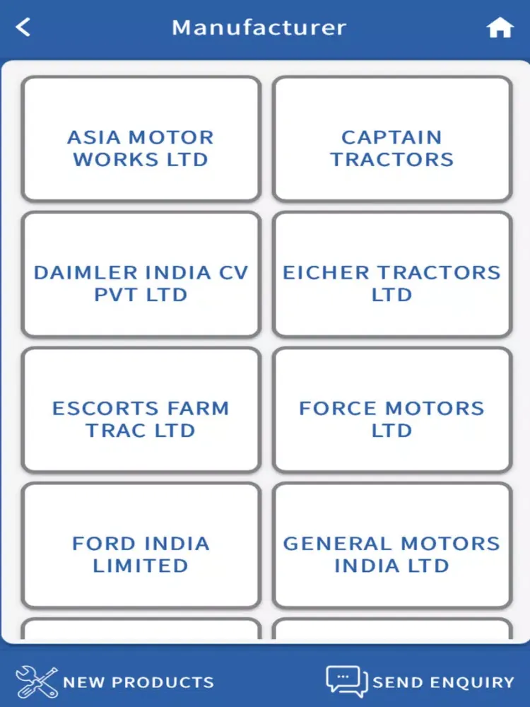 Tangkapan skrin Rane Madras Limited Catalogue iPad 