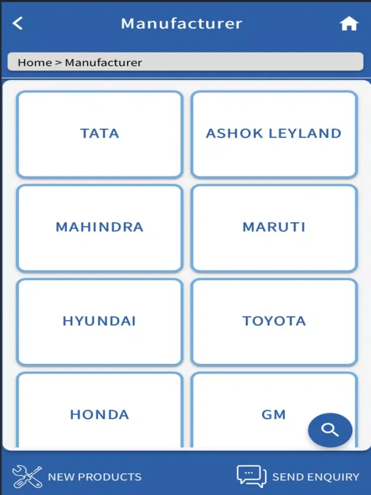 Captures d'écran de Rane Auto Parts - Catalogue iPad 