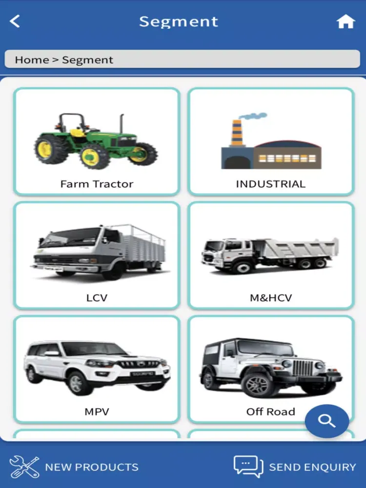 Captures d'écran de Rane Auto Parts - Catalogue iPad 