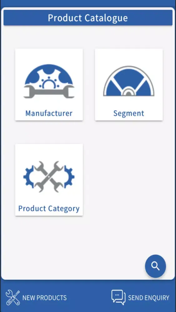 Captures d'écran de Rane Auto Parts - Catalogue