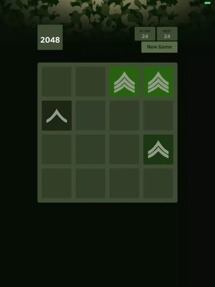 2048 Army iPad  Screenshots