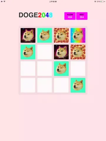 2048 Doge Version Pro iPad  스크린샷