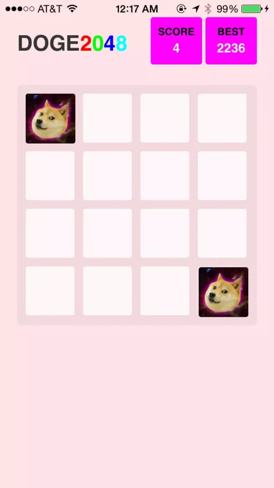2048 Doge Version Pro 스크린샷