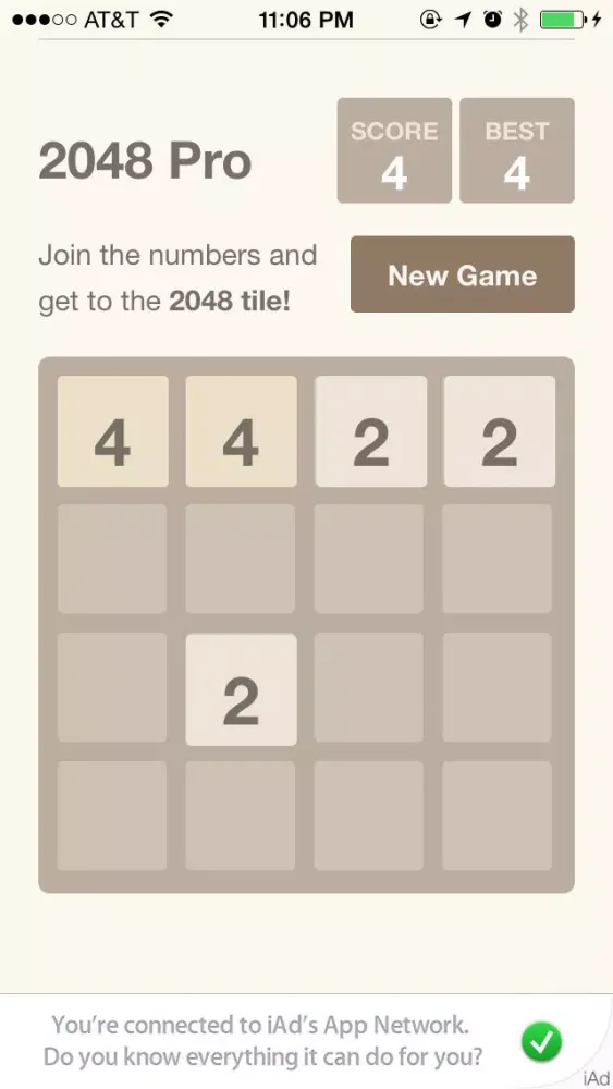 2048 Pro Version Screenshots