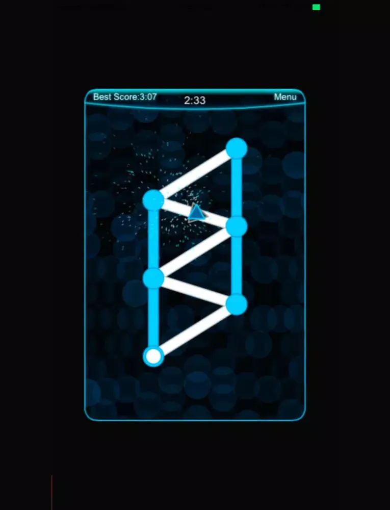 Tangkapan skrin One Line - Cover All the Lines with Only One Stroke Avoid the Running Spikes iPad 