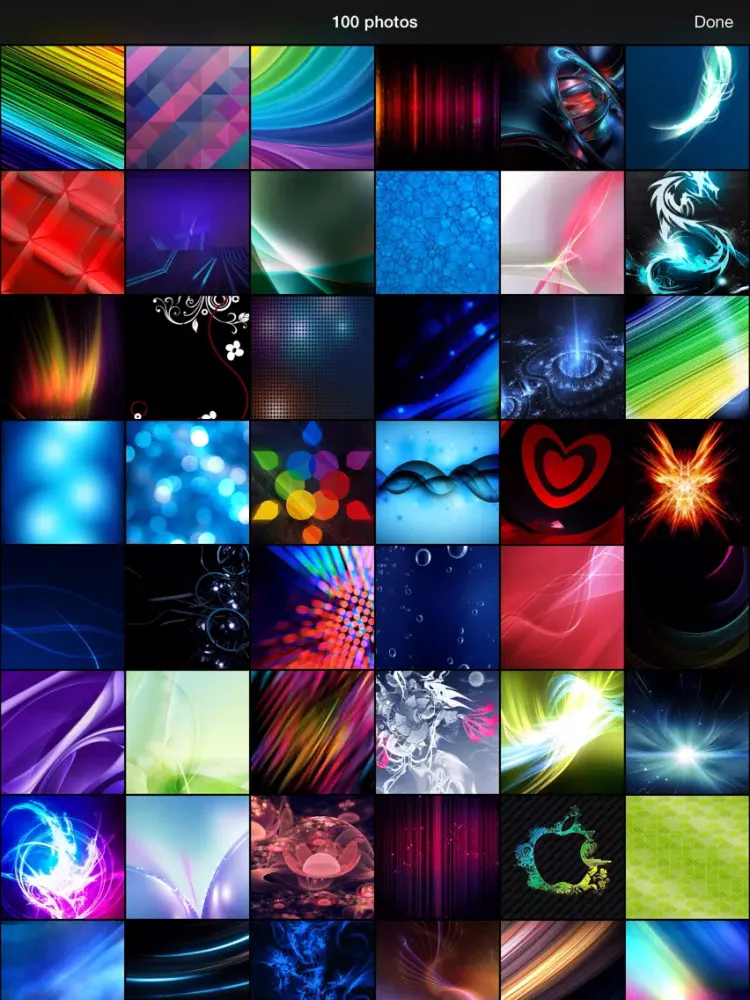 Abstract Wallpapers Pro HD - Free for limited Time iPad  Screenshots