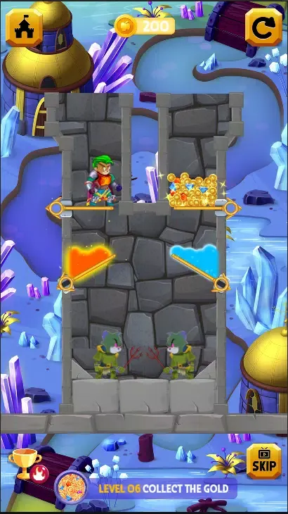 Capturas de tela do Tom and Jerry Rescue Puzzle