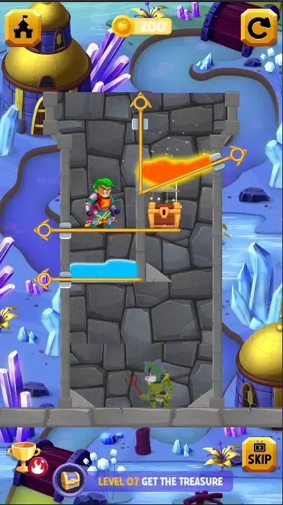 Capturas de tela do Tom and Jerry Rescue Puzzle
