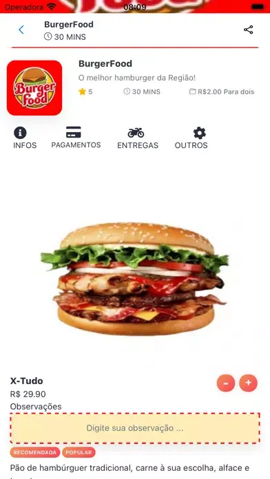Tangkapan layar Rango App