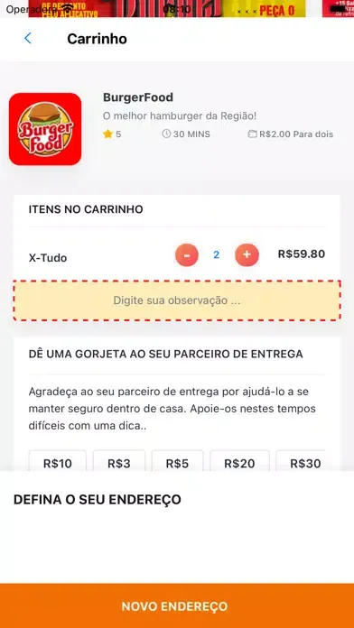 Tangkapan layar Rango App