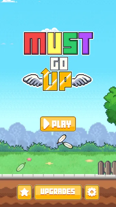 ภาพหน้าจอของ Must Go Up!