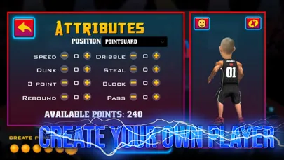 Capturas de tela do Basketball Slam 2023