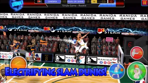 Capturas de tela do Basketball Slam!