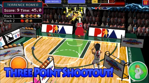 Capturas de tela do Basketball Slam!