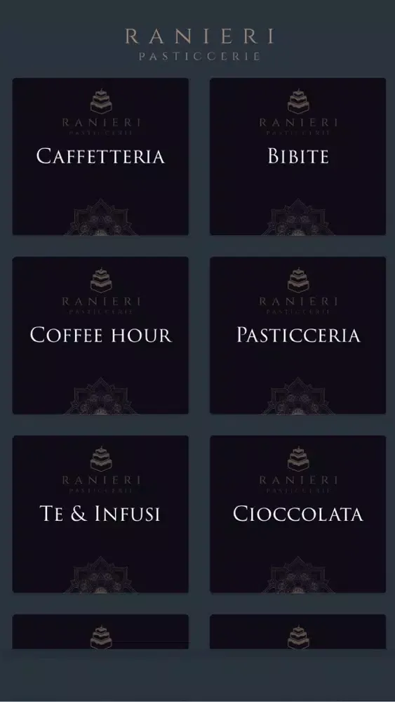 Ranieri Menu Digitale স্ক্রিনশট