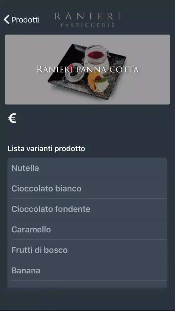 Ranieri Menu Digitale স্ক্রিনশট
