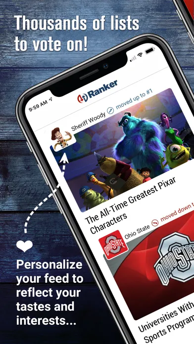 Ranker Screenshots