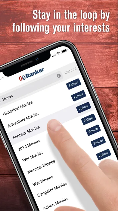 Ranker Screenshots