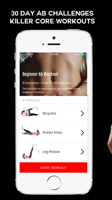 Capturas de pantalla de Ab Smash - Daily Core Workout