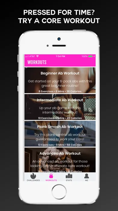 Capturas de pantalla de Ab Smash - Daily Core Workout