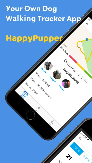 HappyPupper Dog Walker Tracker應用截圖