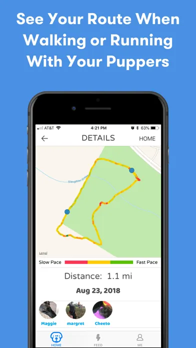 HappyPupper Dog Walker Tracker應用截圖