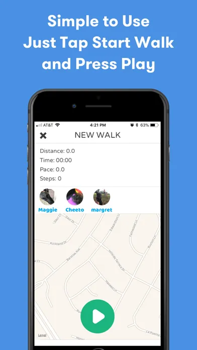 HappyPupper Dog Walker Tracker應用截圖