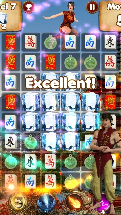 Capturas de pantalla de Chinese New Year - mahjong tile majong games free