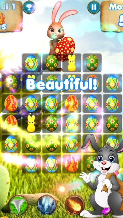 Easter Games Candy - match 3 for cute bunny hop Screenshots